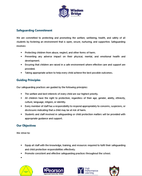 Safeguarding Standards and Procedures